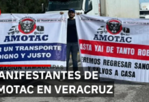 25 drivers killed in one year force transporters to paralyze highways in Veracruz
