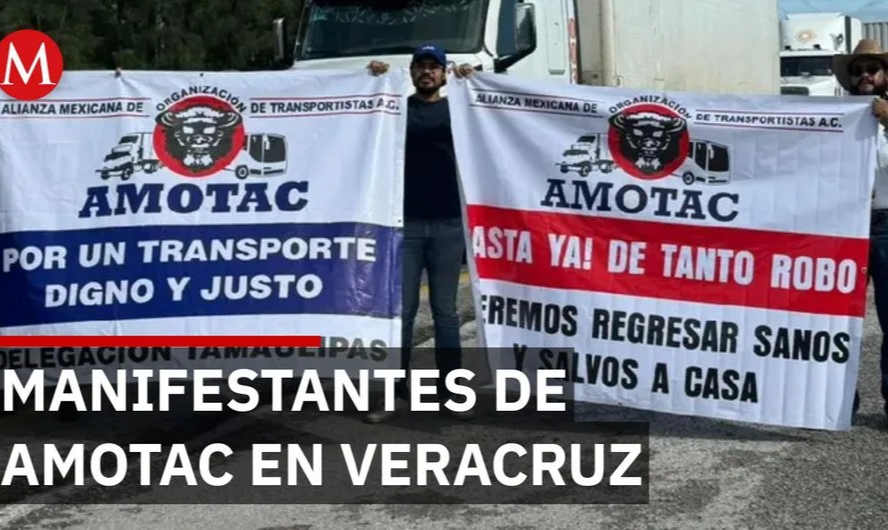 25 drivers killed in one year force transporters to paralyze highways in Veracruz