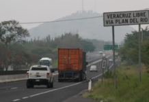 Six road sections in Veracruz are reporting disruptions this Wednesday, July 15.