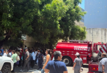 More than 100 patients evacuated from IMSS clinic in Veracruz due to a small fire